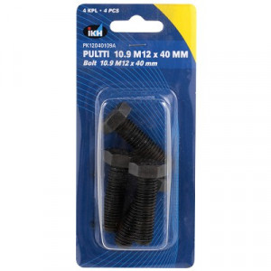 PULTTI M12X40 10.9 4KPL DIN933